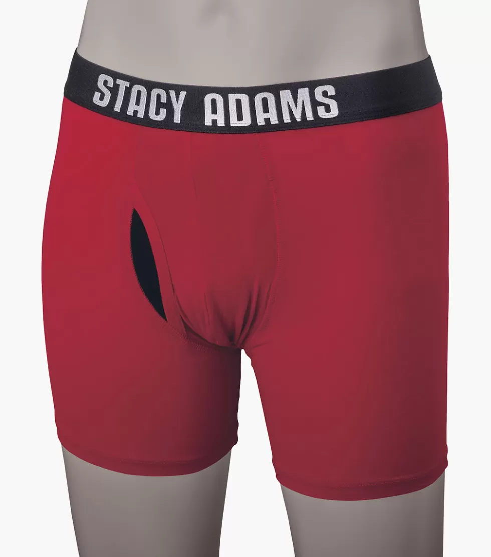 Stacy Adams Boxer Brief Red Cheap