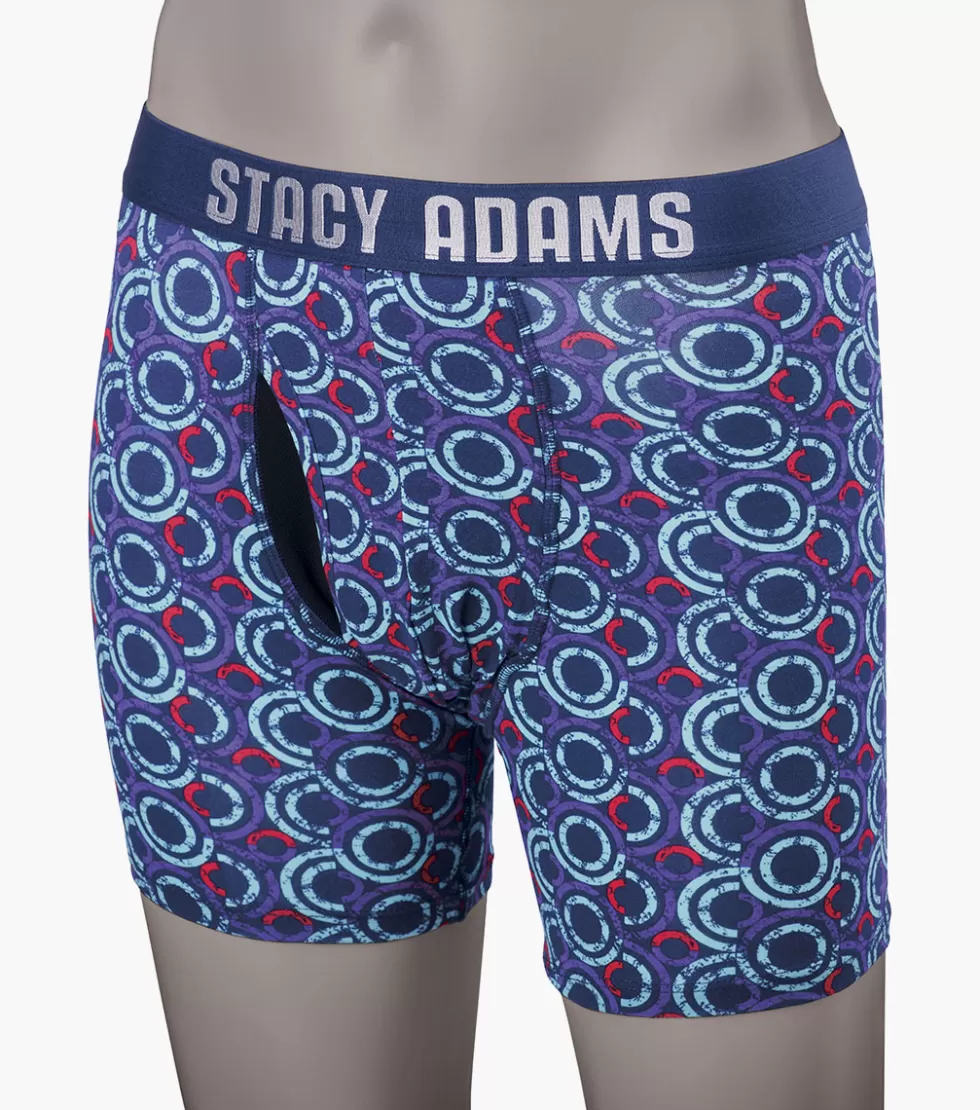 Stacy Adams Boxer Brief Gray New