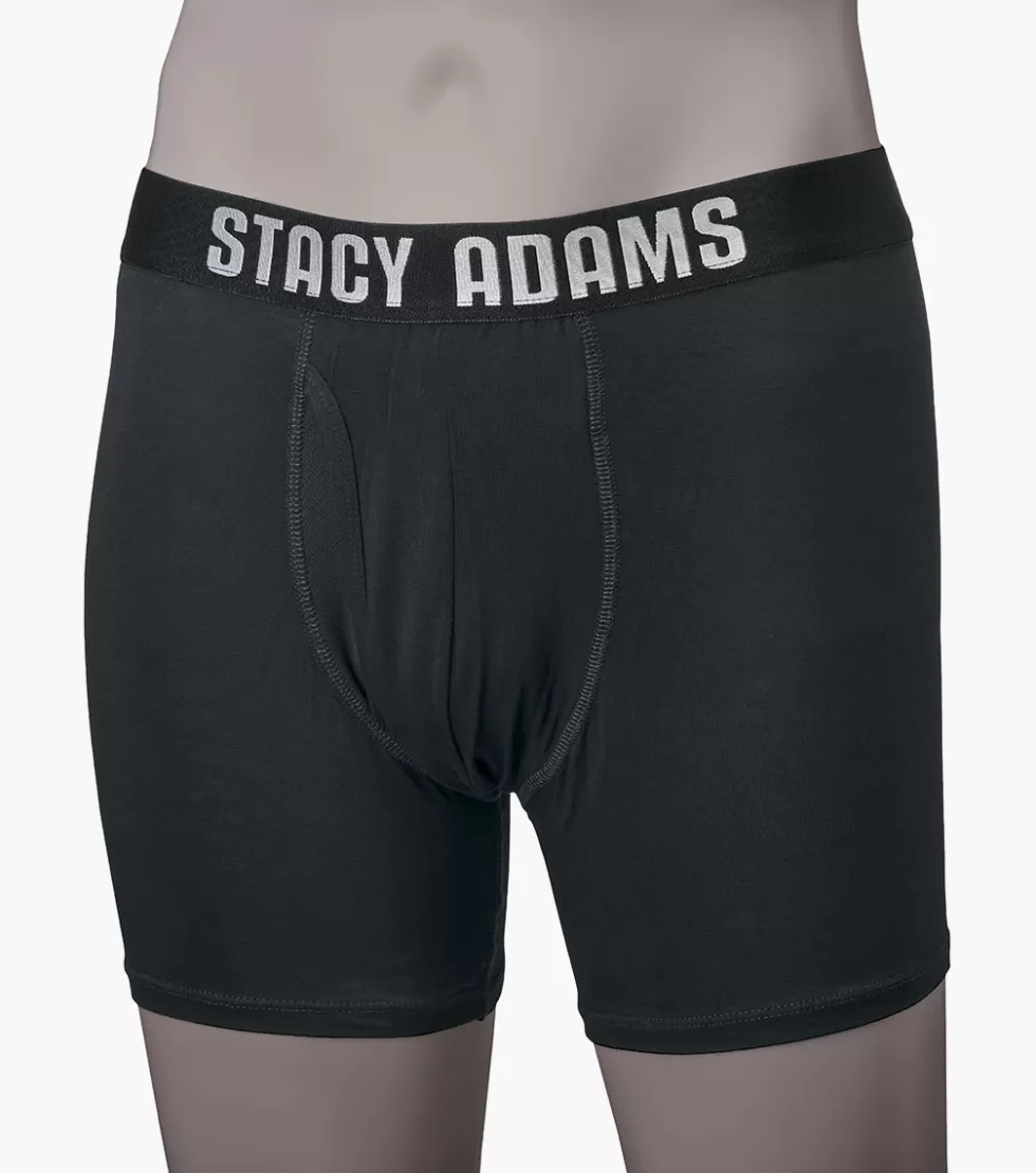 Stacy Adams Boxer Brief Black Shop