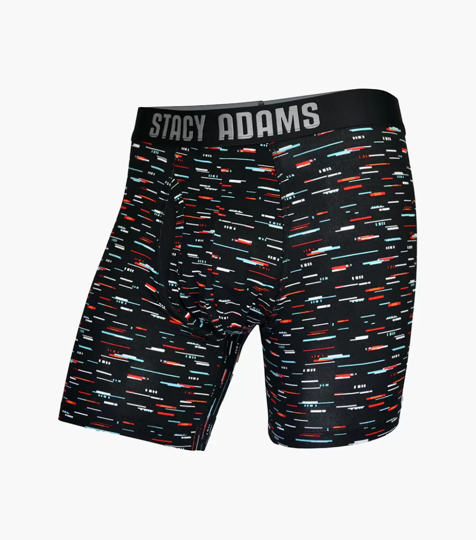 Stacy Adams Boxer Brief Black Cheap