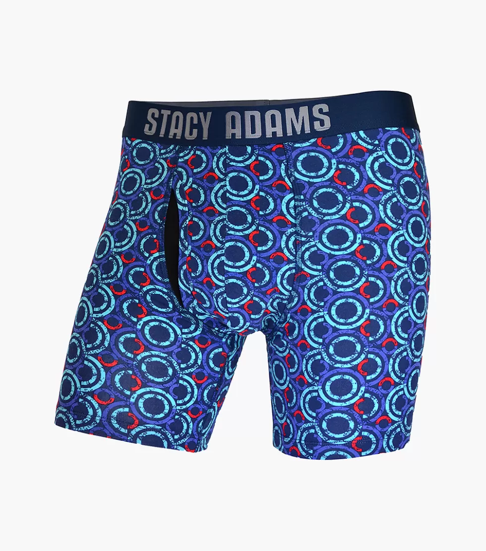 Stacy Adams Boxer Brief Gray New