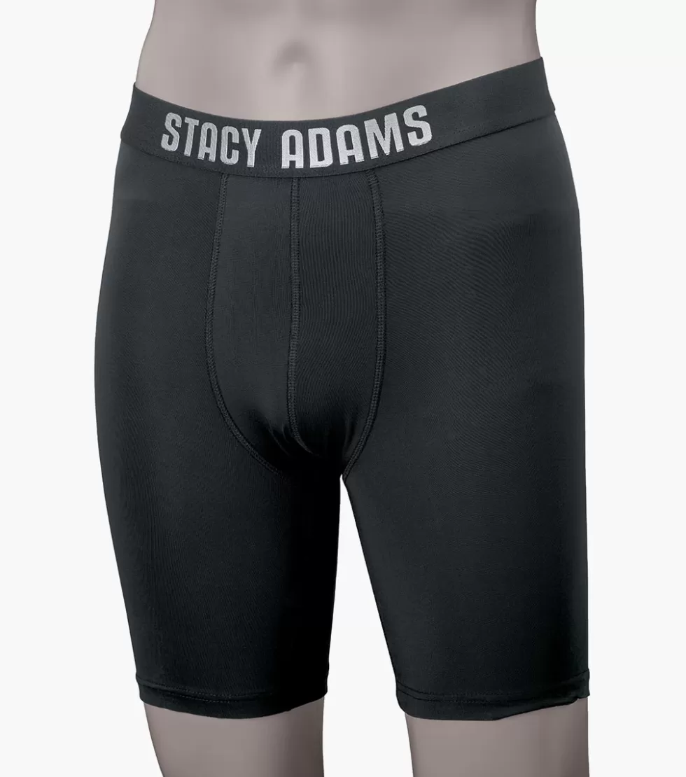 Stacy Adams Boxer Brief Cycle Short Black Best