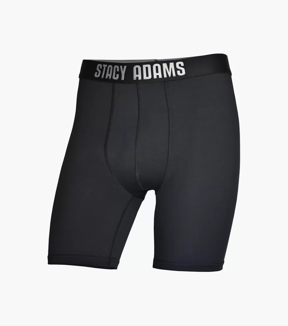 Stacy Adams Boxer Brief Cycle Short Black Best