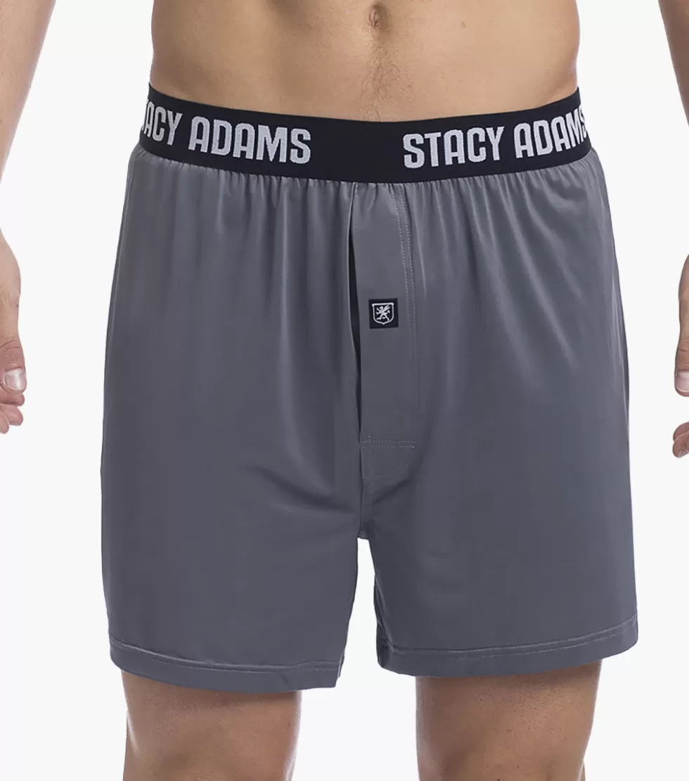 Stacy Adams Boxer Shorts Gray Online