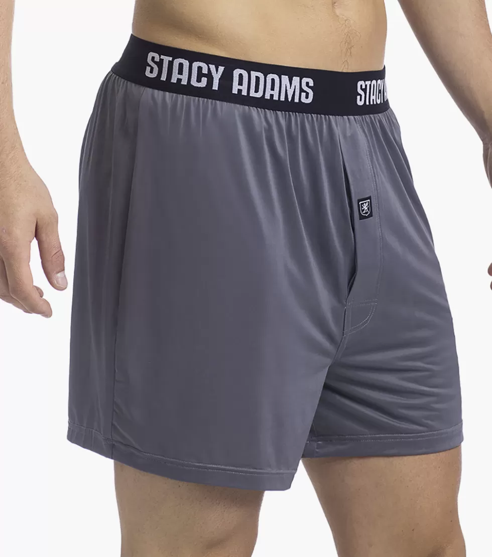 Stacy Adams Boxer Shorts Gray Online