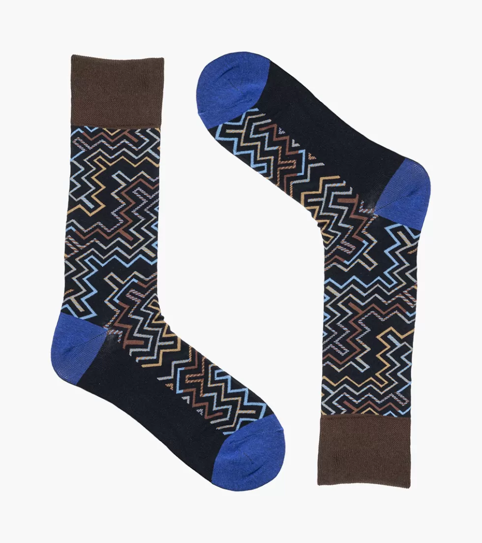 Stacy Adams Cool Lines Navy Multi Outlet