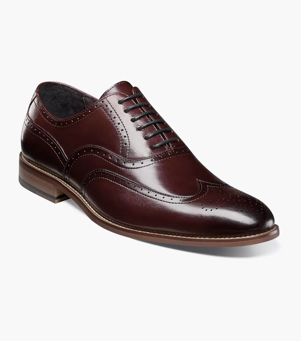 Stacy Adams Dunbar Burgundy Discount