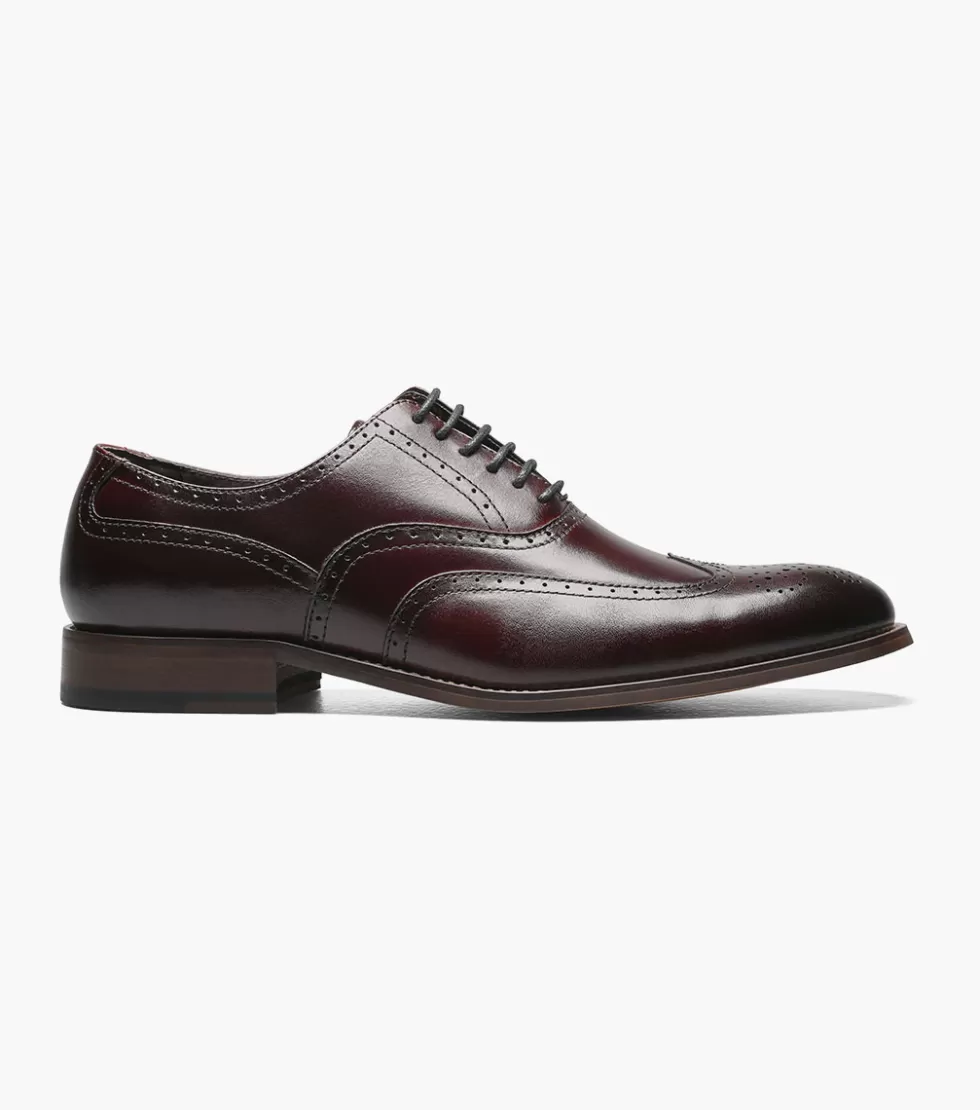 Stacy Adams Dunbar Burgundy Discount