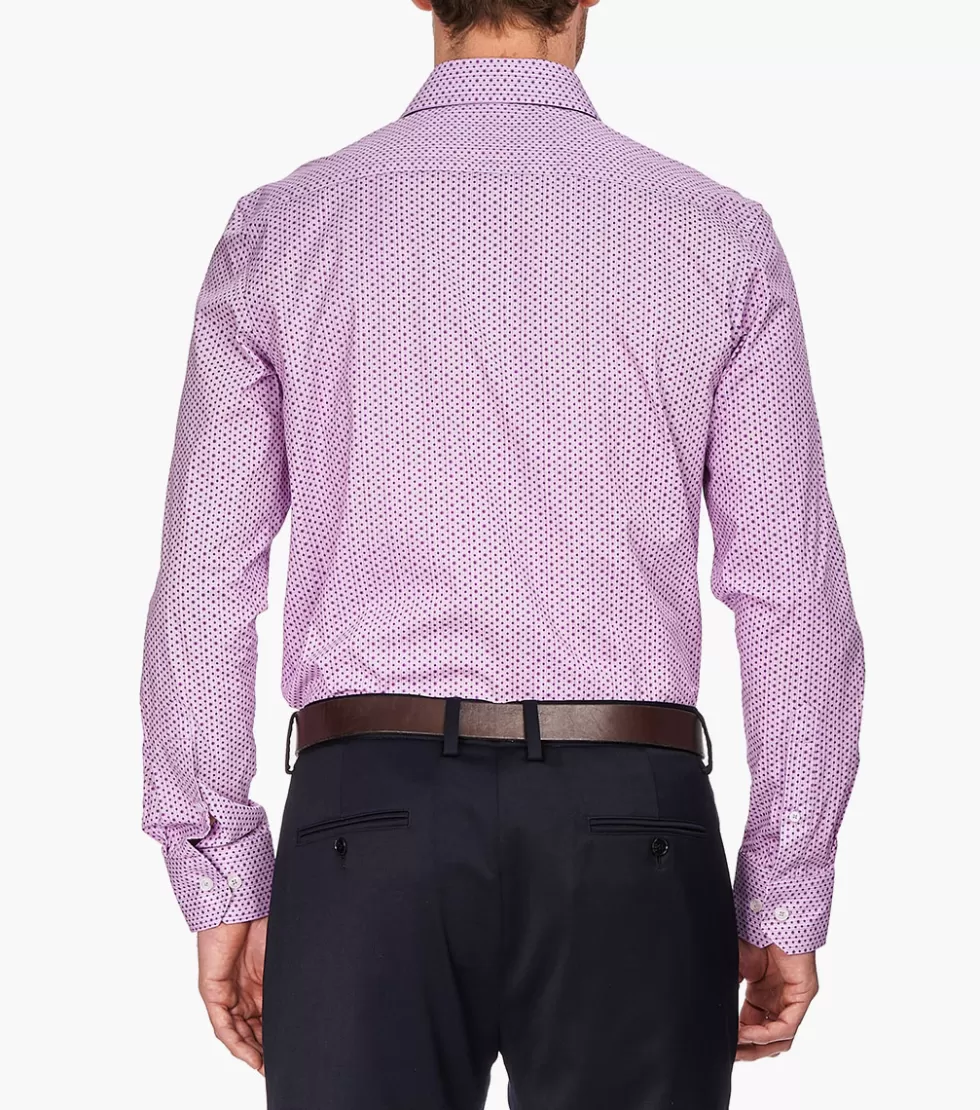 Stacy Adams Grantham Dress Shirt Lilac New