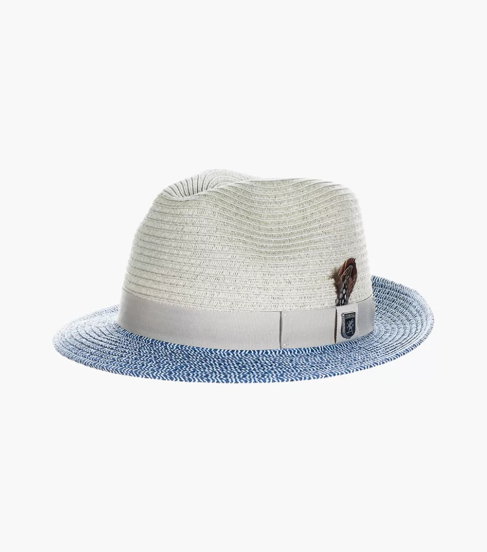 Stacy Adams Lamonte Fedora Navy Outlet