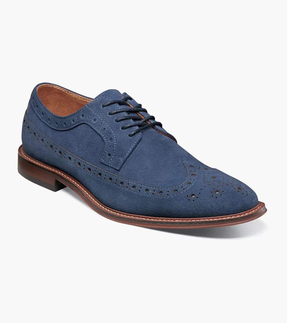 Stacy Adams Marligan Navy Suede Fashion