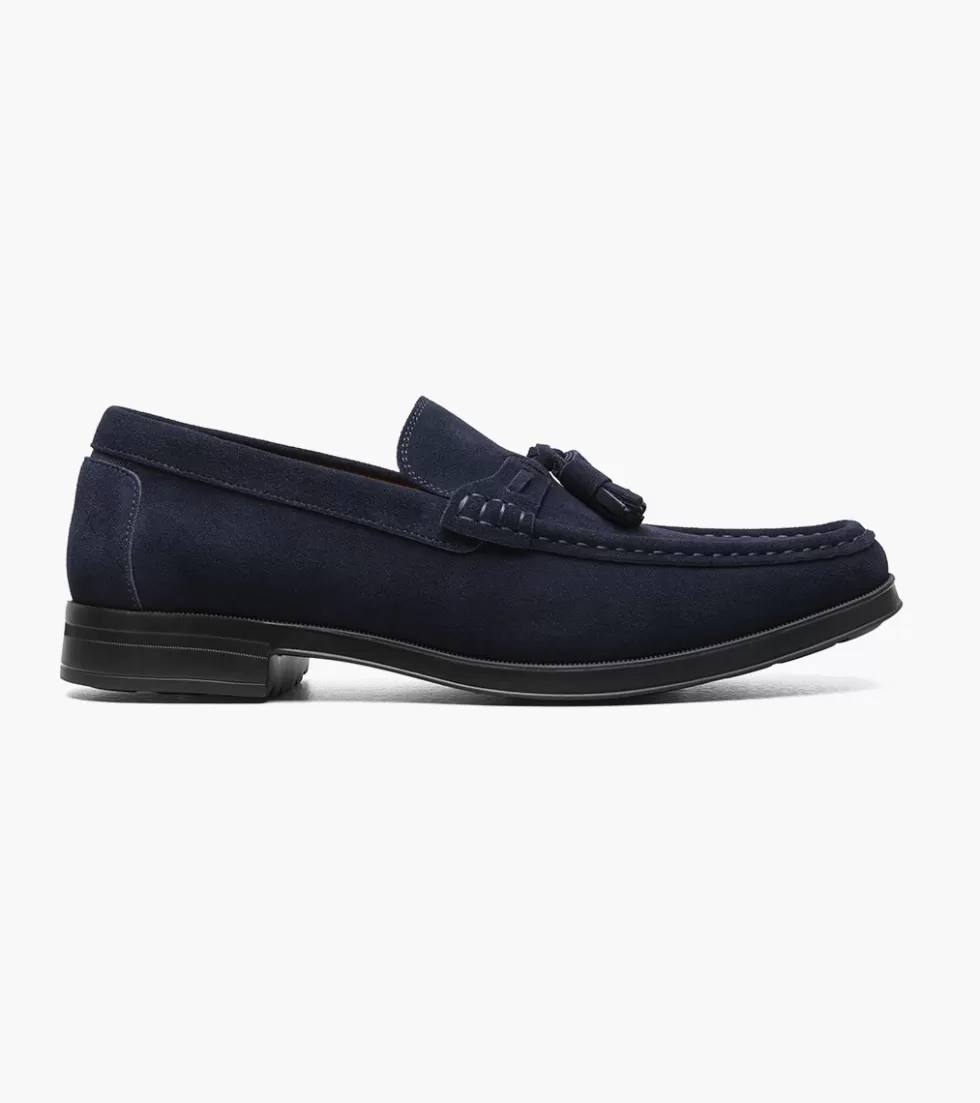 Stacy Adams Peppley Navy Suede Hot