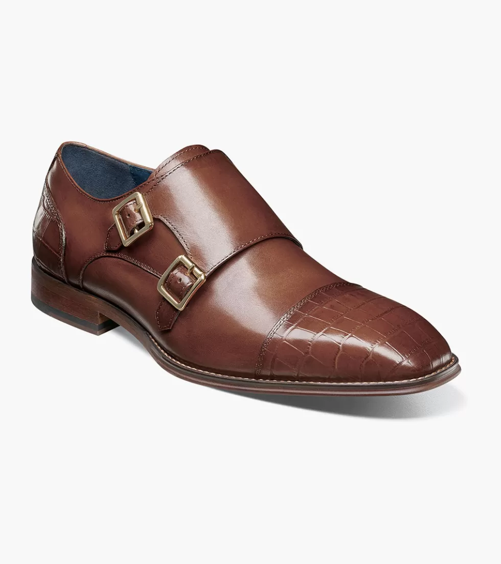 Stacy Adams Pierson Cognac Outlet