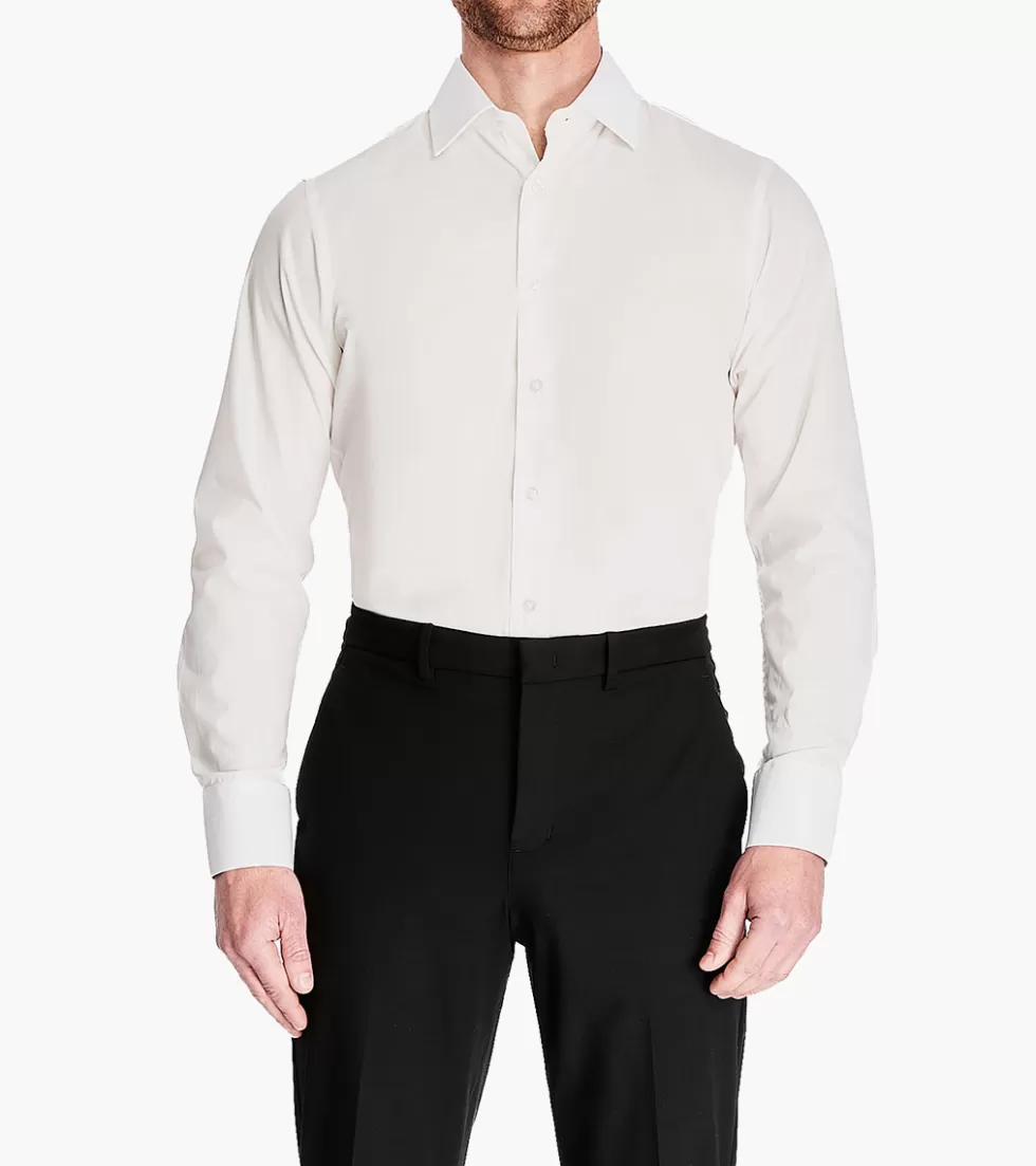 Stacy Adams Sullivan Dress Shirt White Clearance