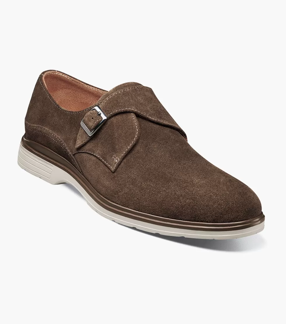 Stacy Adams Taylen Brown Suede New