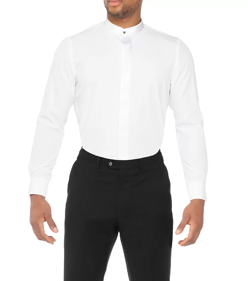 Stacy Adams Walsh Dress Shirt White Discount