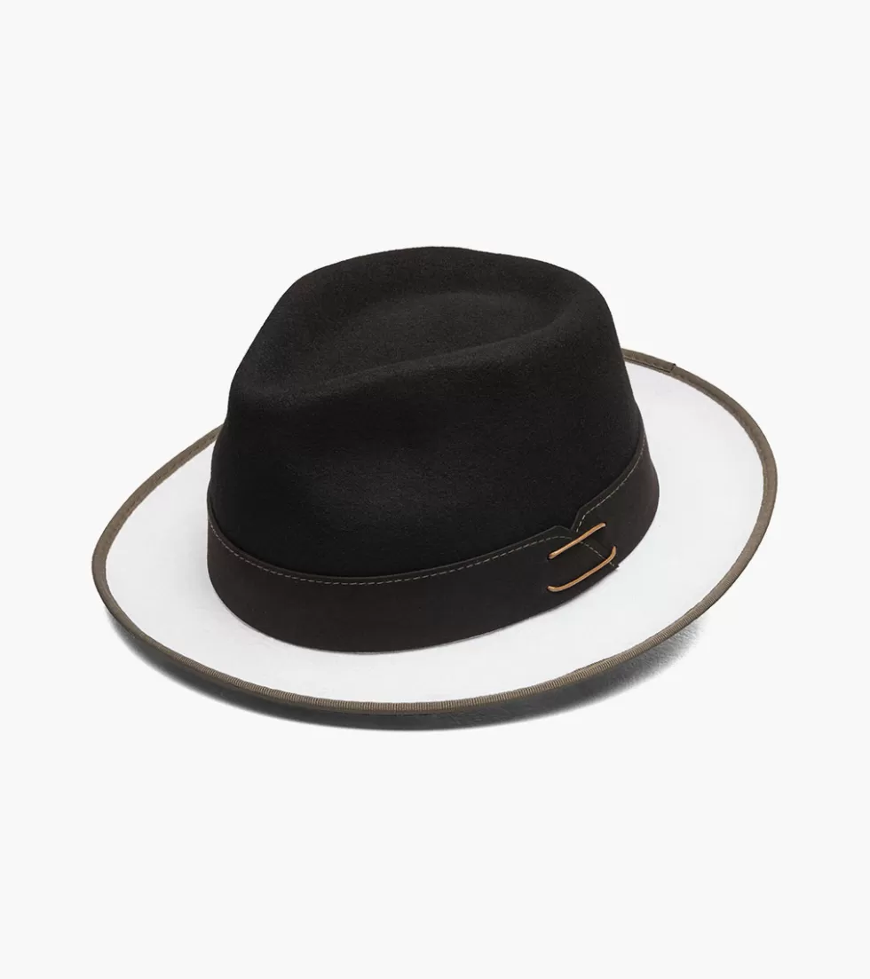 Stacy Adams Wentworth Fedora Black Shop