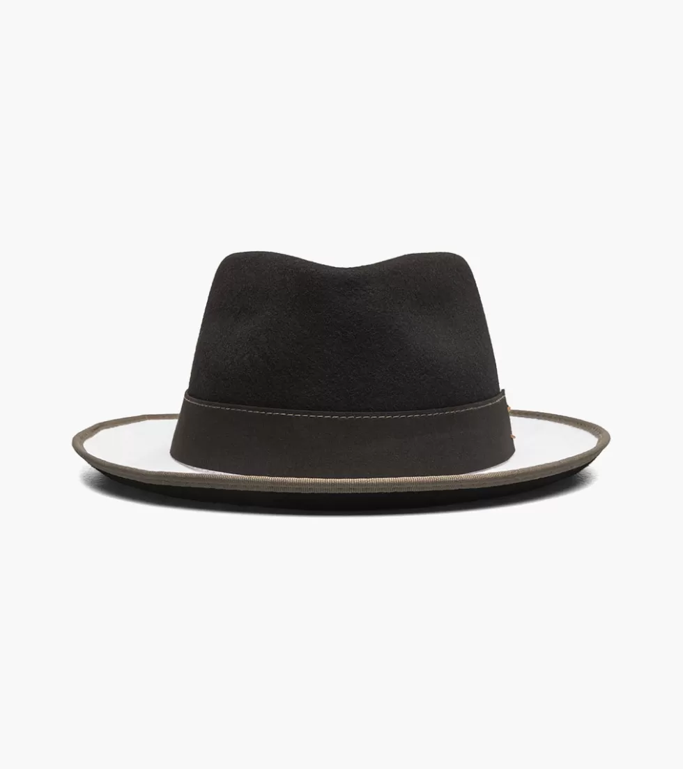 Stacy Adams Wentworth Fedora Black Shop