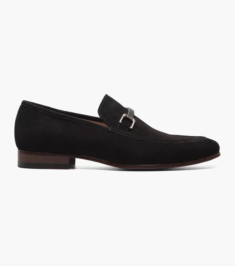 Stacy Adams Wydell Black Suede New